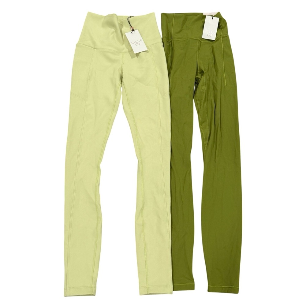 Calia Women's XXS High Rise 7/8 Leggings‎ Set of 2 NWT